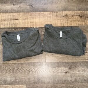 CANVAS blanks t shirts unisex large